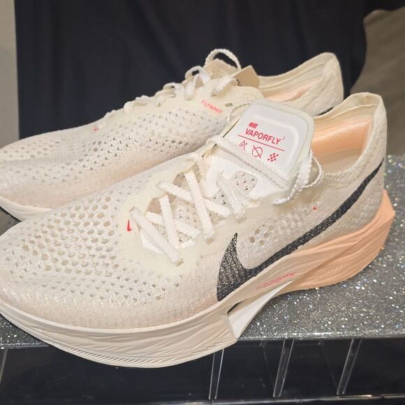 Nike Vaporfly 3 Road Racibg Shoe- Sail/Crimson/Tint/Guava Ice/Black - Picture 11 of 14